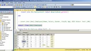 Part 20 - Databases - Triggers