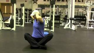 seated T-spine rotation 1