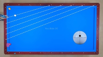 3 cushion billiards tutorial - No effect basic systems for beginners