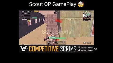 Scout First Kill as 🤯🤯Soul Scout OP GamePlay 🤯🤯 Movement OP #scout #vescrims #s8ul #Shorts #ytshorts