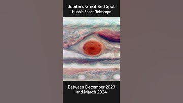 Jupiter Great Red Spot - Hubble Space Telescope