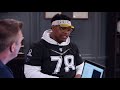 Orlando " Zeus" Brown Jr. Breaks Down How to Pass Set, Run Blocking & More! | NFL Film Session