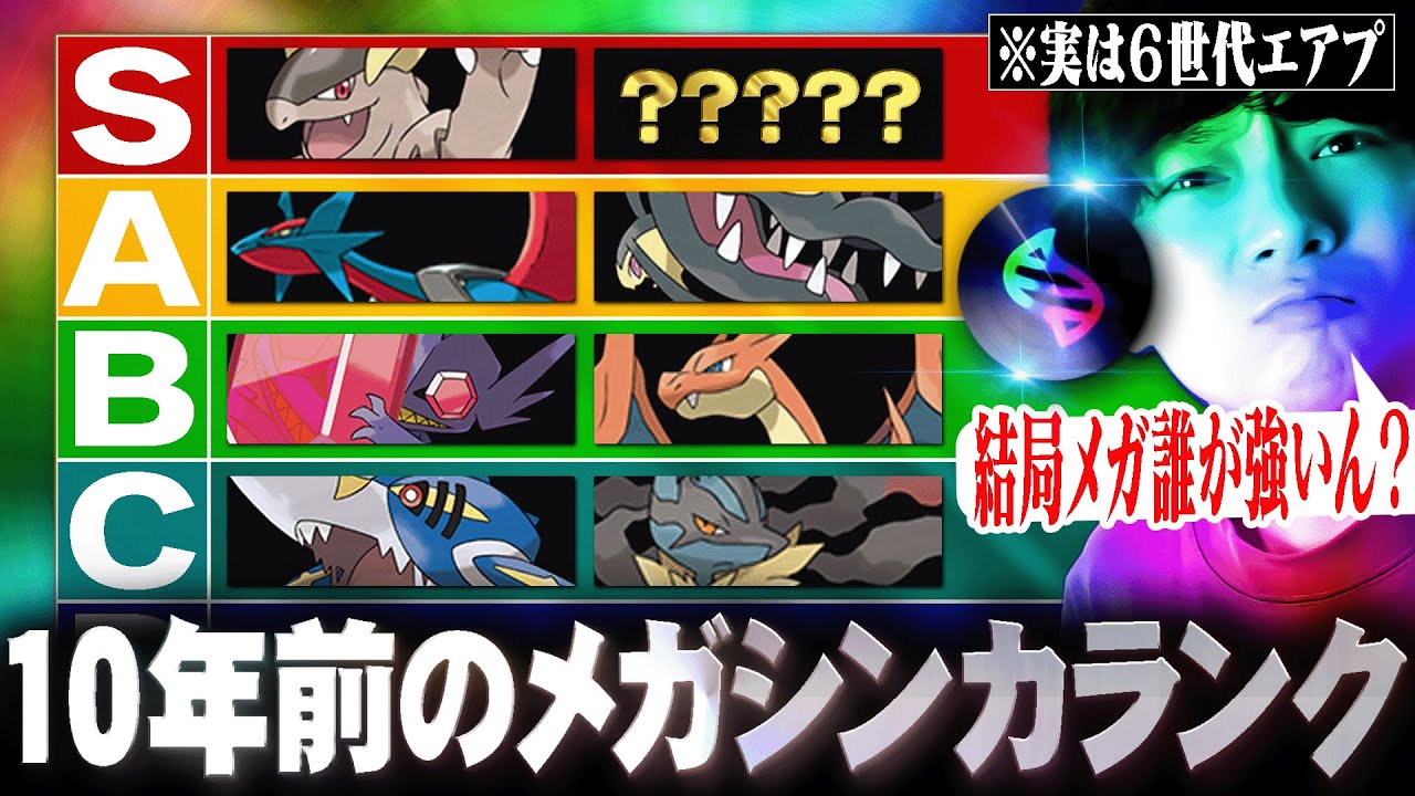 全メガシンカをランク付けしてみた。【ポケモンORAS環境準拠】
