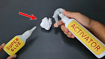Instant Superglue Trick! DIY Free Activator to Glue Anything in Seconds