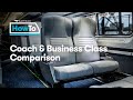 #AmtrakHowTo Coach & Business Class Comparison