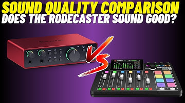 Rodecaster pro 2 vs. een basis audio-interface | Geen verwerking