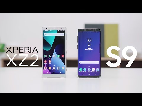 Video So sánh chi tiết Sony Xperia XZ2 & Samsung Galaxy S9 - youtube