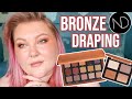 Natasha Denona Bronze Collection: Eye + Cheek Palette Demo! Bronze Draping! | Lauren Mae Beauty