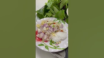 Gỏi cá tây nguyên