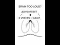 ADHD Brain Too Loud? Try This 60-Second Dual Voice Meditation