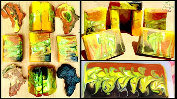 OASIS SWIRL Technique ~ Cold Processed Soap Making ~ Success or Fail? Attempt #1