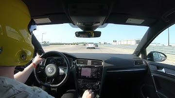 Mk7.5 Golf R upgraded rear sway bar - ICAR First Track Day