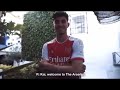 Capture de la vidéo Welcome To Arsenal! Kai Havertz First Interview As An Arsenal Player