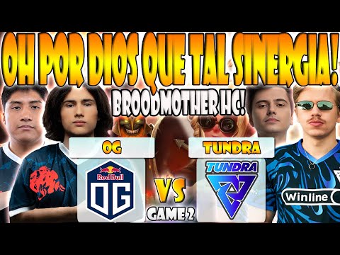 OG VS TUNDRA BO3[GAME 2]TIMADO, WISPER, CEB, BZM VS TOPSON, PURE, RAMZES666-RIYADH MASTERS 2024-DOTA