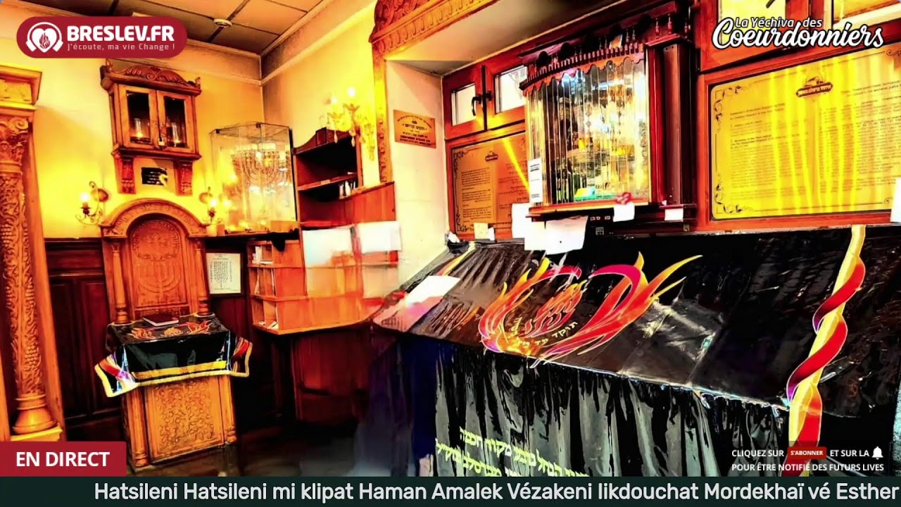 Tikoun Haclali ensemble   - 21 Février - Breslev