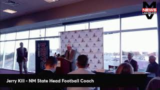 NMSU Introducing New Head Football Coach Jerry Kill.