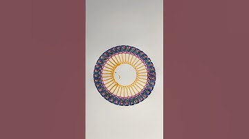 A masterpiece of simple lines  #spirographity #satisfying #spirograph #usa #art #asmr #usa #art #new