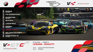 AC | VR GTC - Saison 17 | Event 7| Le Mans - Bugatti