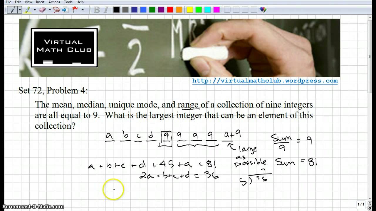 Set 72 Problem 4 - YouTube