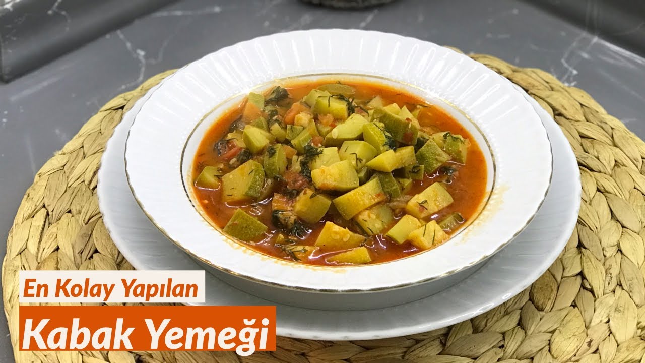 En Kolay Yapılan Kabak Yemeği – Naciye Kesici – Yemek Tarifleri