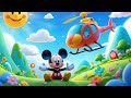 🚁 Mickey Mouse&#39;s Fun Helicopter Ride! 🐭✨