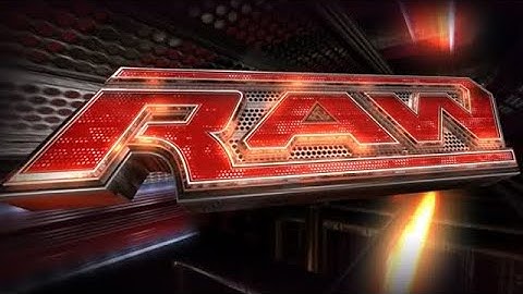 WWE RAW 2009 Intro/Pyro
