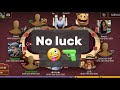 Pokerist No luck Pokerist No luck