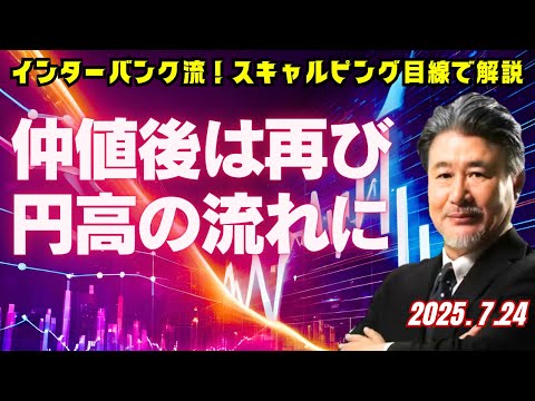 【為替】7/24 仲値後は再び円高の流れに。ドル円146.60‐70円で売り。