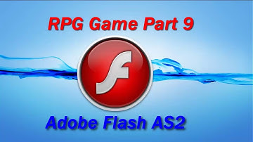 Adobe Flash - AC2 - RPG Game Tutorial Part 9 - RPG Tutorial Is Just Begining! - Camera Follows Char!