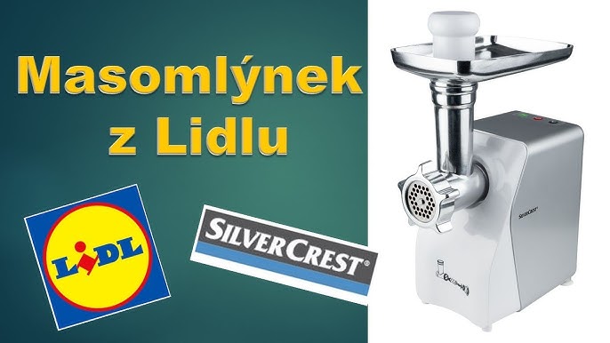 YouTube (Lidl REVIEW D3 SFW appliance) / SilverCrest Grinder multi 350 350W - Meat Minicer TEST