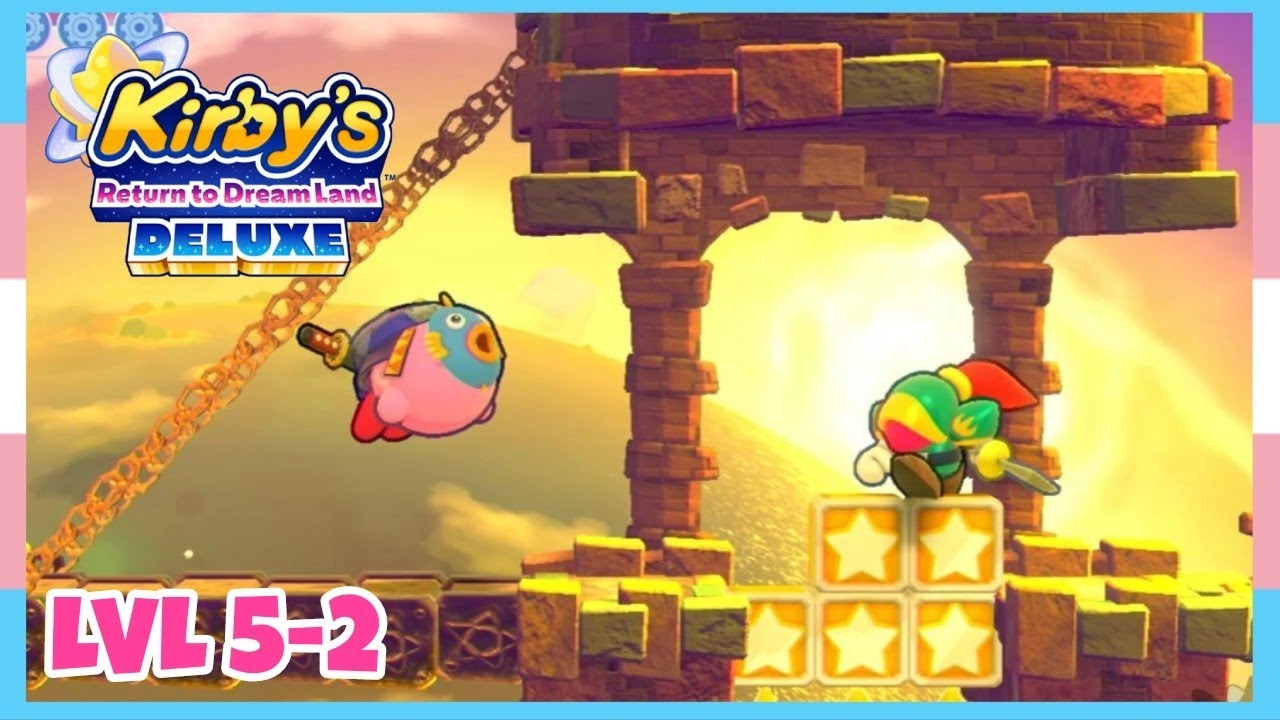 *Complete Energy Spheres* Level 5 - Stage 2 Nutty Noon | Kirby's Return To Dreamland Deluxe