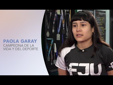 Paola Garay, la campeona que pudo salir de la depresión gracias al deporte