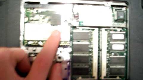 Dell Latitude C Series HD, RAM, and Network Card Install How-To