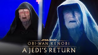 Звездные войны Вот как снимали Палпатина и КвайГона в ОбиВане Star Wars ObiWan Kenobi