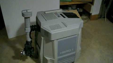 Heathkit Hero 1 Robot Utility Mode Initialization