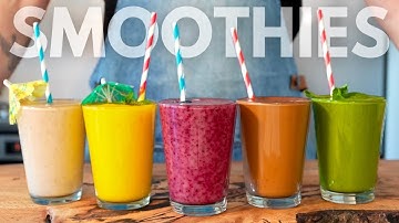 5 Easy Smoothie Recipes
