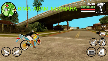 SETTING DRAG SATRIA FU GTA SA ANDROID