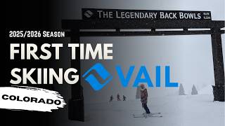 Our First Time Skiing at Vail (Colorado)