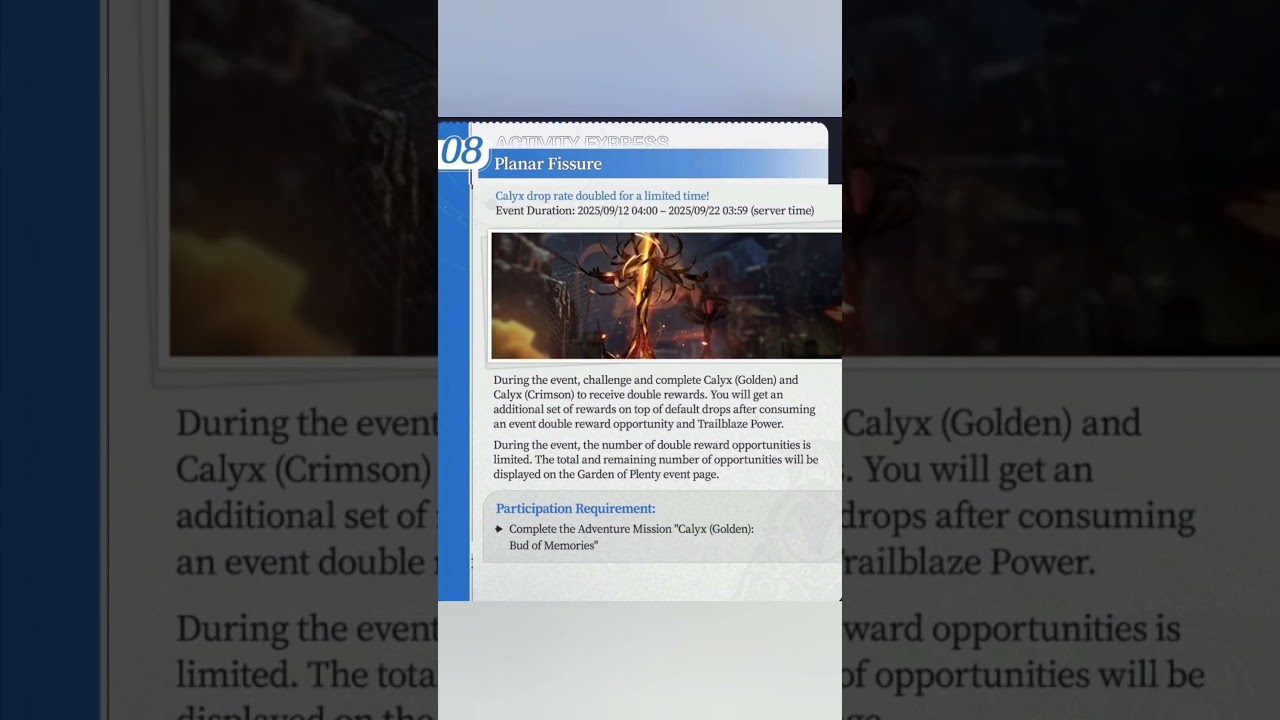 HSR - Honkai Star Rail Version 3.5 Event Detail 
