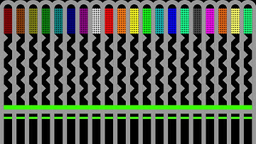 Mix and Separate - The Team Marble Race ASRM 21 in Algodoo