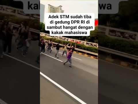 mahasiswa+anak STM siap untuk melakukan demo di depan gedung DPR RI #viral #demo #anakstm #rengat