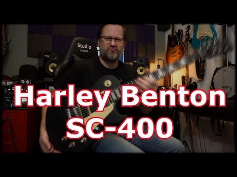 Електрогітара Harley Benton SC-400 SBK Classic Series, видео 2