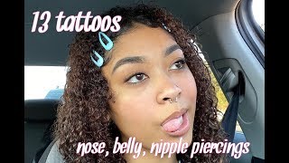 tattoo and piercing tour!