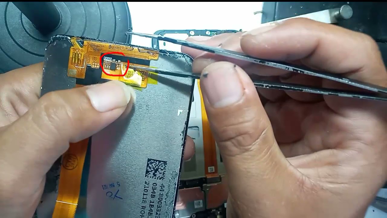 cara perbaiki touchscreen oppo a3s macet macet.. 