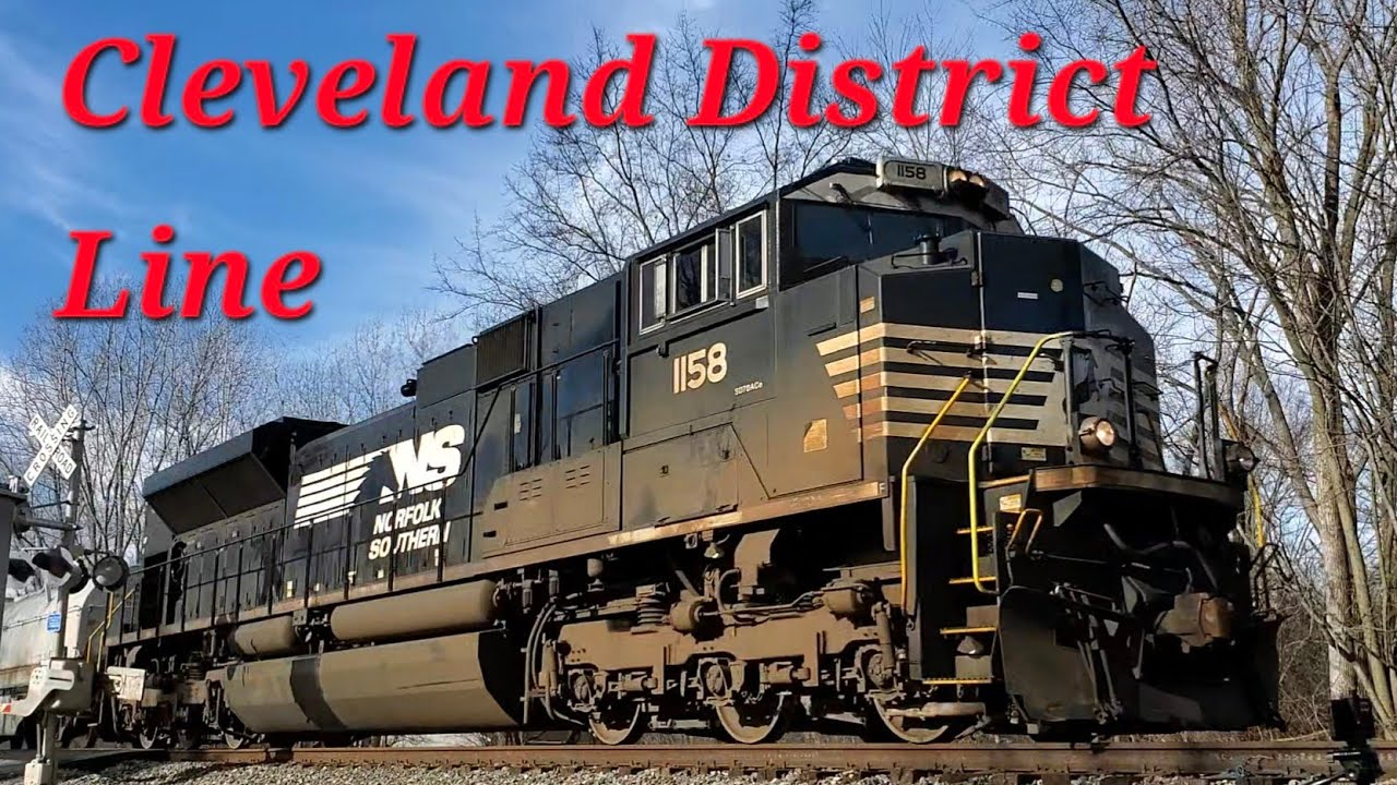 Railfanning & Exploring the Norfolk Southern Cleveland District Line! CPKC Heritage Unit! Exploring!