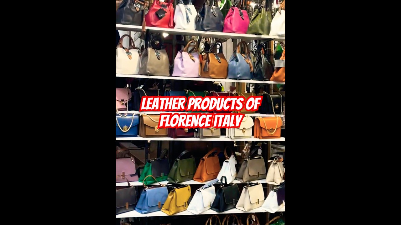 FLORENCE ITALY LEATHER BAGS/BELTS/JACKETS