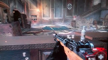 Zombies rapid fire with the modded XBOX 360 wireless controller auto aim feature.