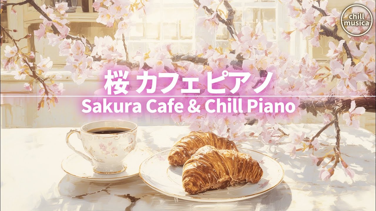 ✨春カフェBGM🌸心の余白を広げる優雅なひととき。窓辺の光と桜の香り