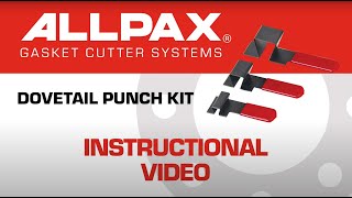 Allpax Dovetail Punch Kit Instructional Video