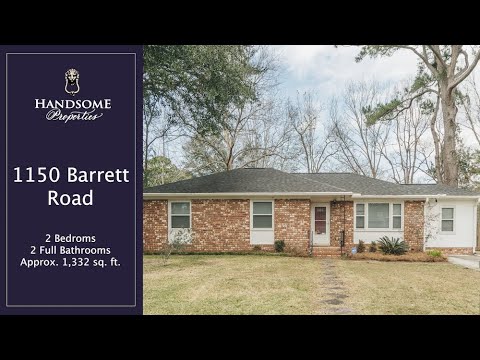 1150 Barrett Road, Charleston, SC home video tour